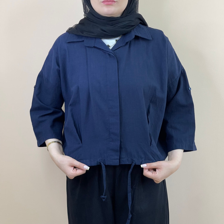 رنگ سرمه ای جنس لنین