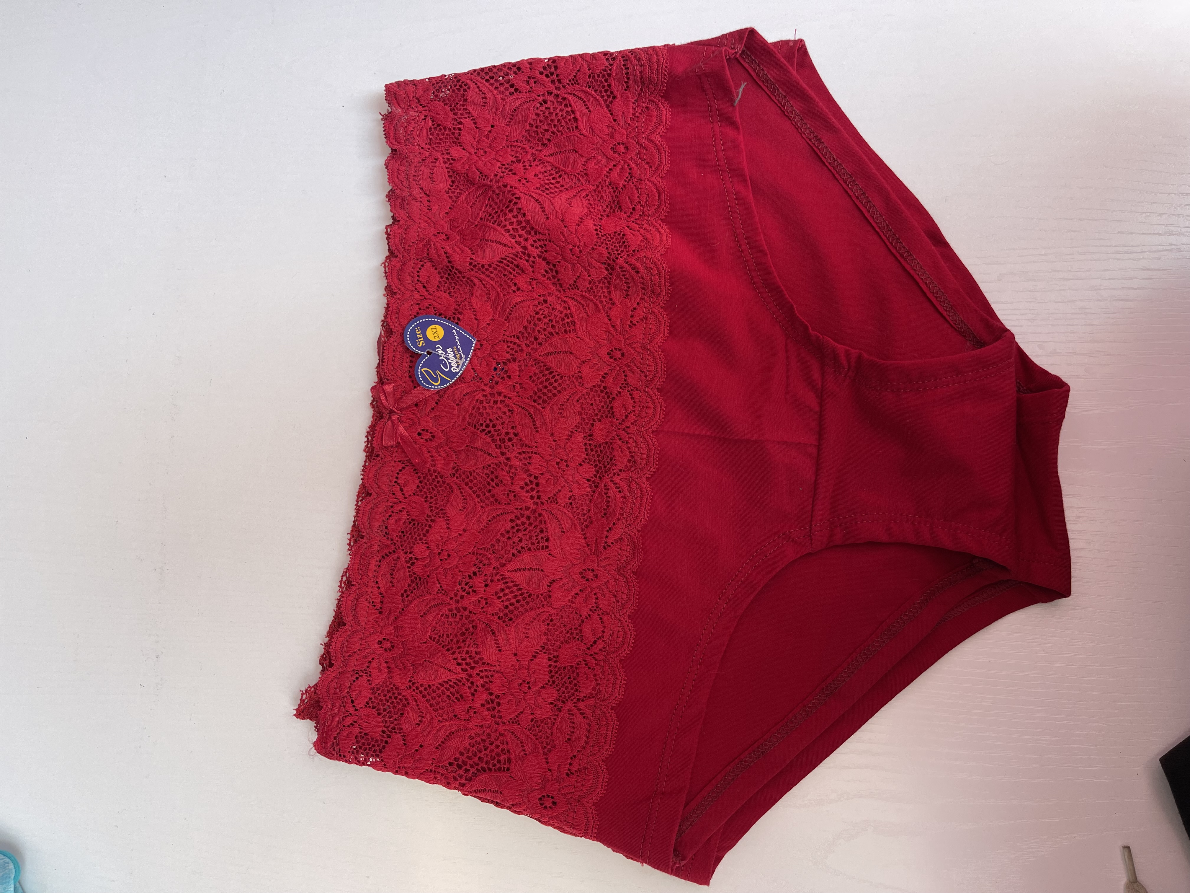 شورت گن دار رنگ قرمز ۲xl
